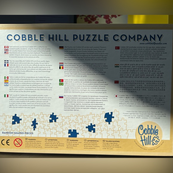 [Free add on item] Cobble Hill 500 piece puzzle, wolves in winter snow - Picture 3 of 3